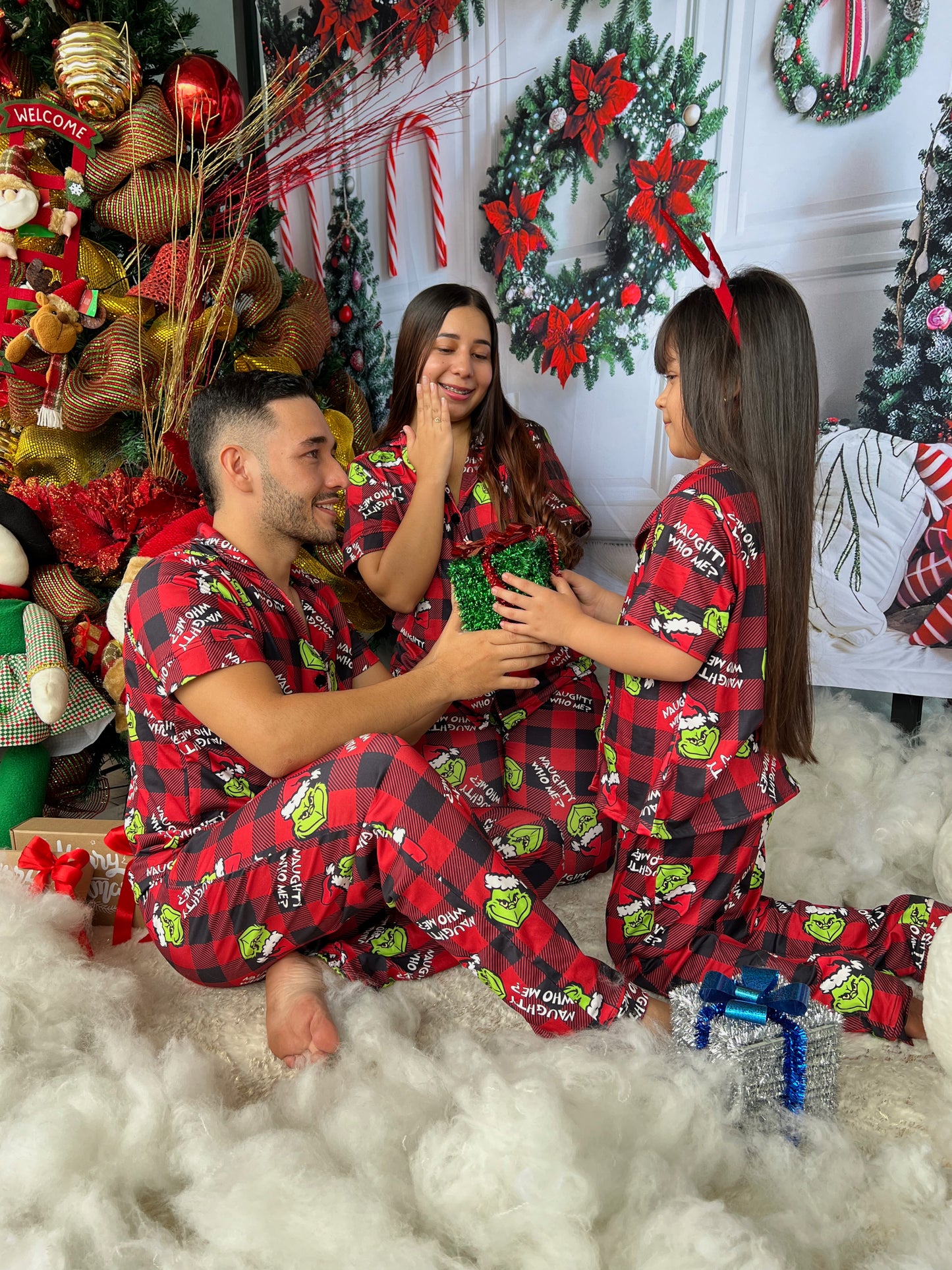 PIJAMA AMERICANA GRINCH NIÑOS