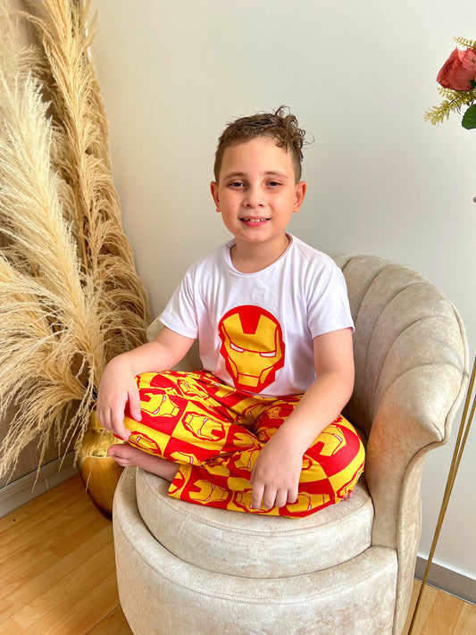 PANTALÓN Y BLUSA IRON MAN - NIÑOS